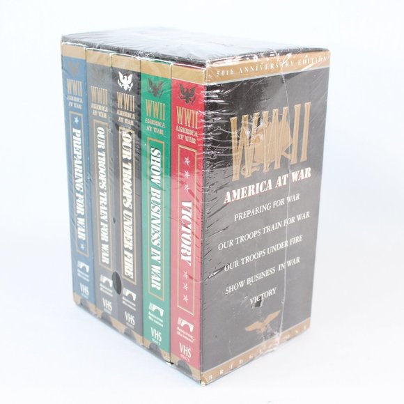 WWII America At War VHS Collection 50th Anniversary #155 - Picture 3 of 7